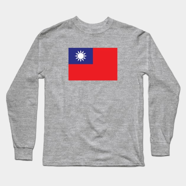 Taiwan Forever Long Sleeve T-Shirt by Likeable Design